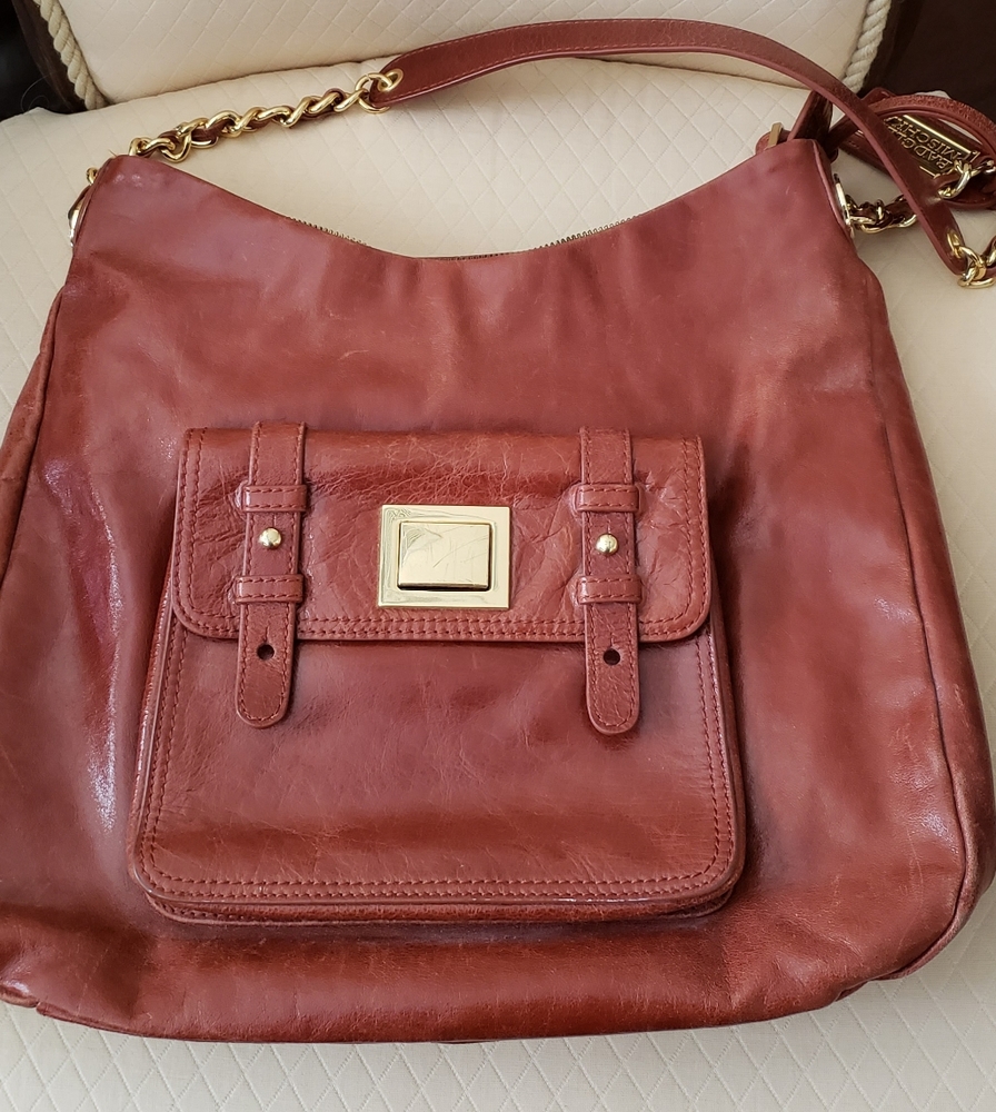 Large Badgley Mischka shoulder bag tote bag